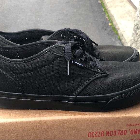 Vans (721356) Men's Black Skateboarding Shoes Sneakers Size 9.5 - Picture 4 of 10